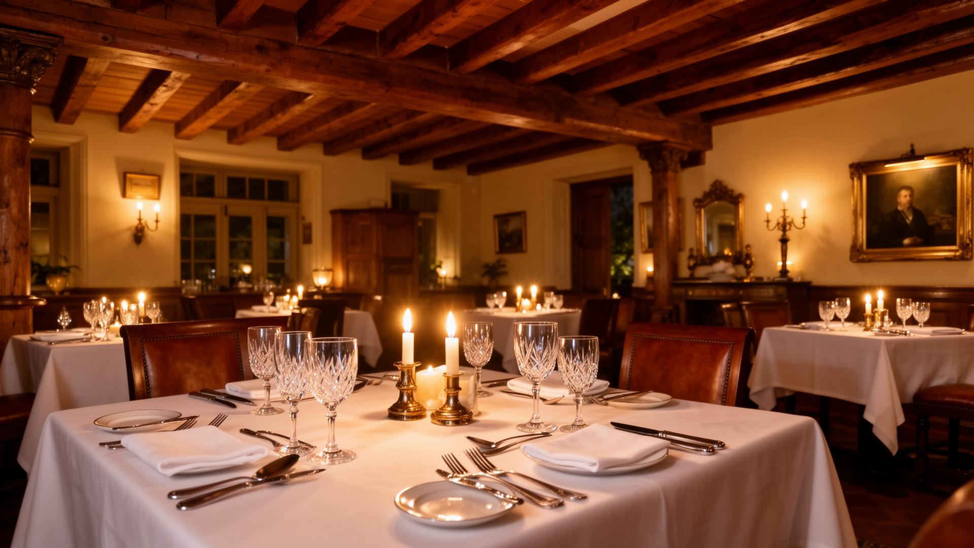 Fine dining at Pedro Barn Hotel